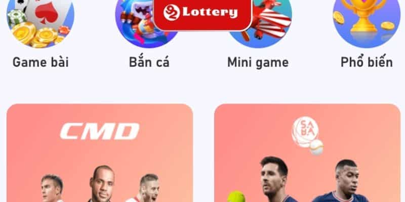 Cá cược thể thao 92lottery sôi động cuốn hút